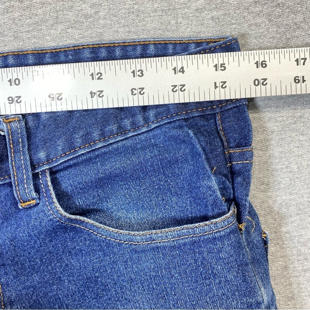 UFO Vintage Jeans Men's 30 Blue Straight Mid Rise 90's Skater Y2K Casual Denim - Picture 13 of 15